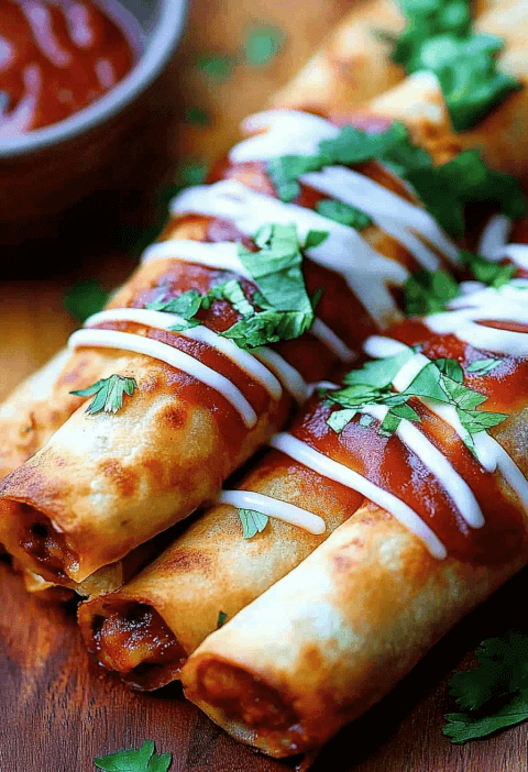 Homemade Taquitos