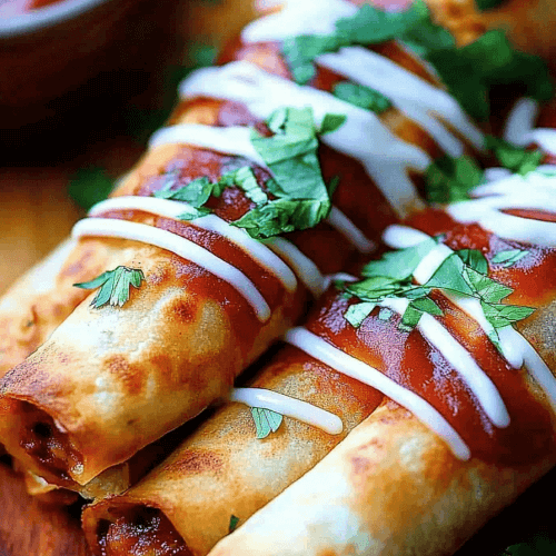 Homemade Taquitos