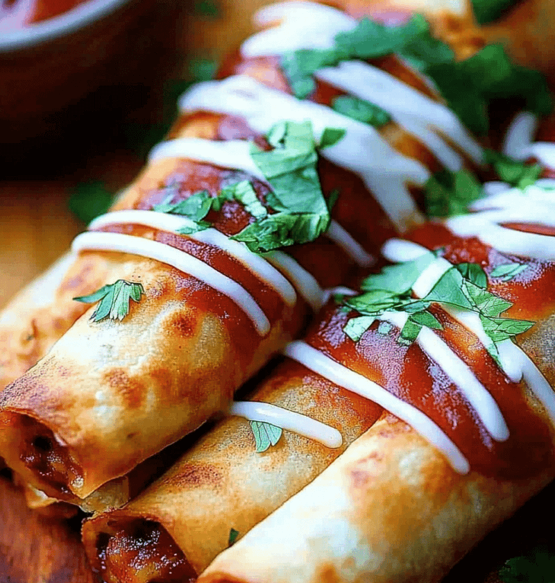 Homemade Taquitos