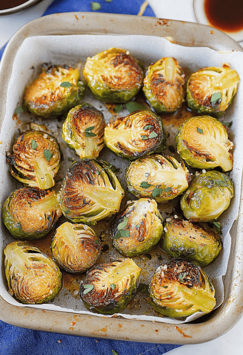 Honey Balsamic Brussels Sprouts