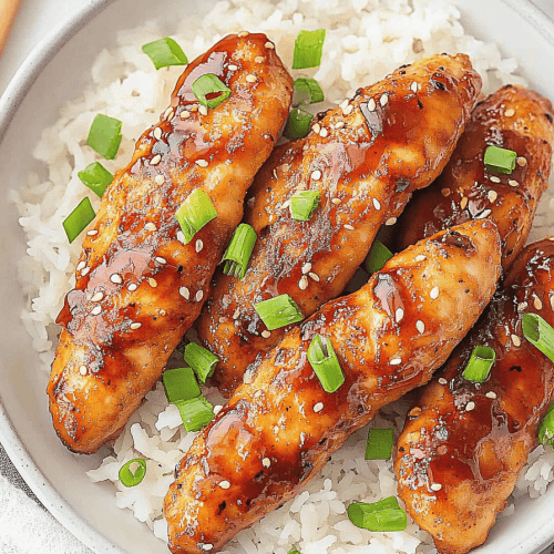 Honey Garlic Chicken Tenders