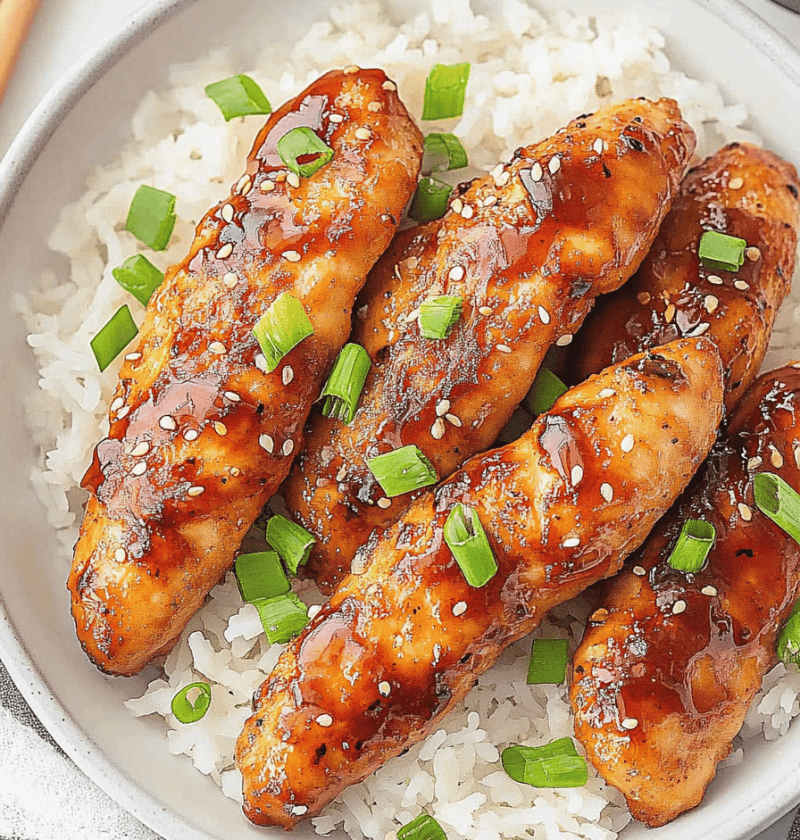 Honey Garlic Chicken Tenders