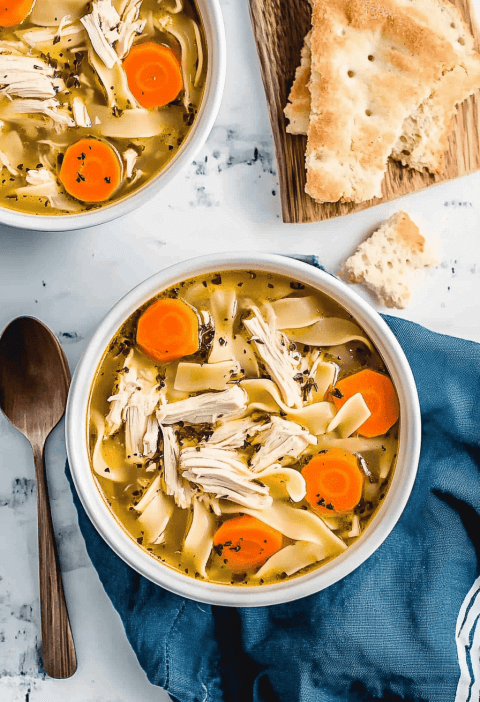 Instant Pot Chicken Noodle Soup