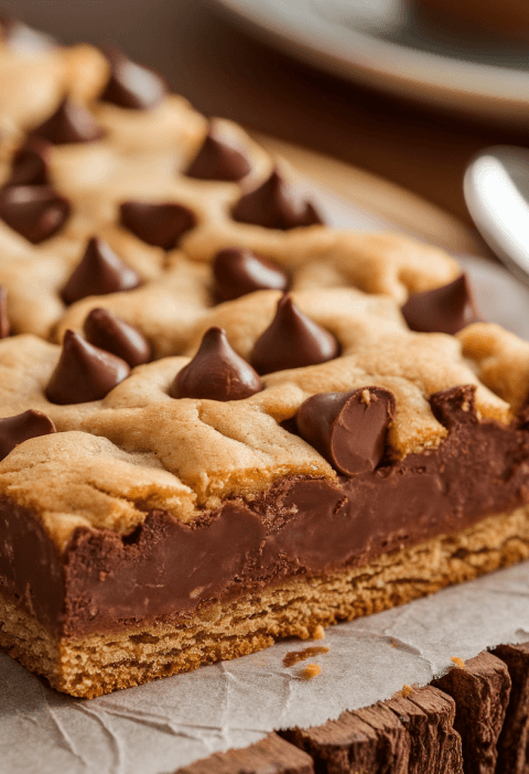 Lazy Chocolate Chip Cookie Bars