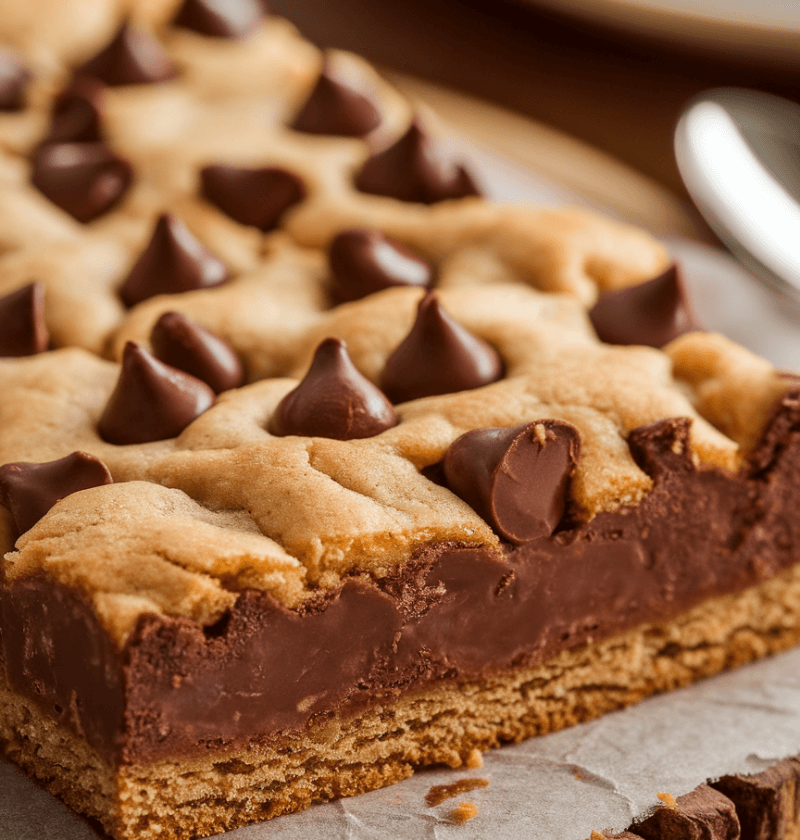 Lazy Chocolate Chip Cookie Bars