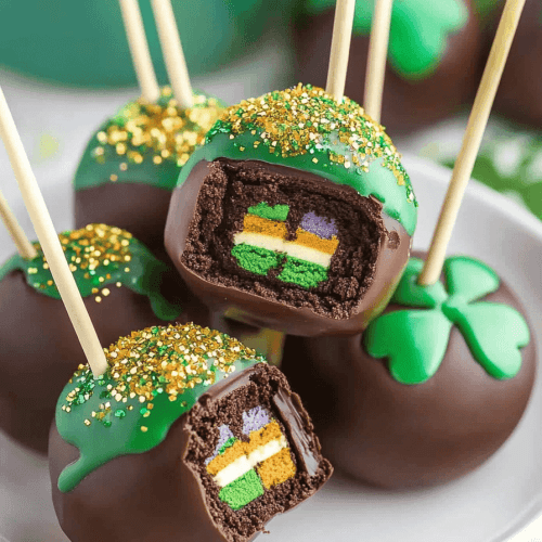 Leprechaun Oreo Pops