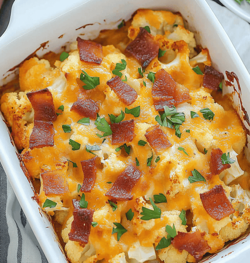 Loaded Cauliflower Bake
