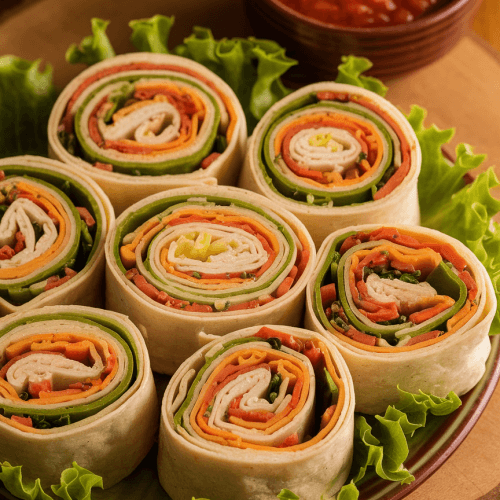 Mexican Chicken Pinwheels