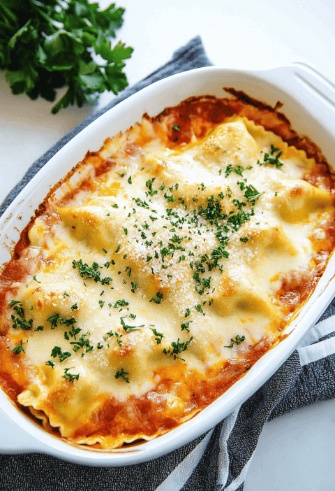 Million Dollar Baked Ravioli