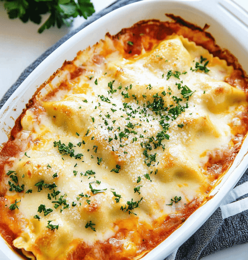 Million Dollar Baked Ravioli