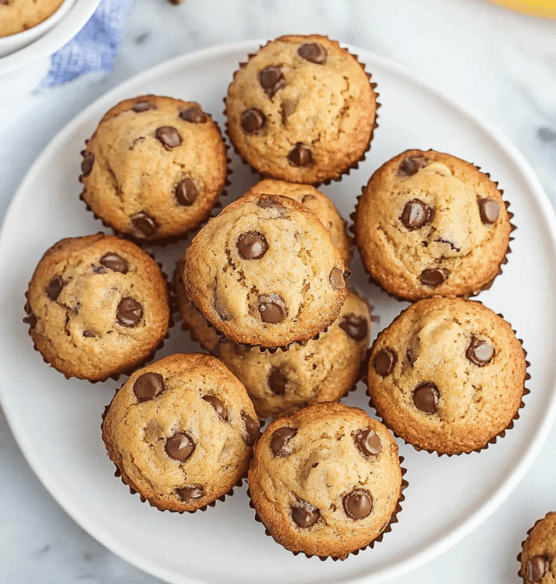 Mini Banana Muffins