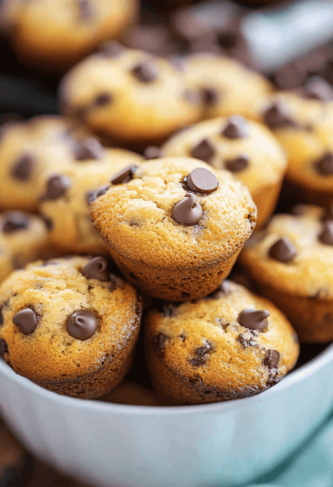 Mini Chocolate Chip Muffins