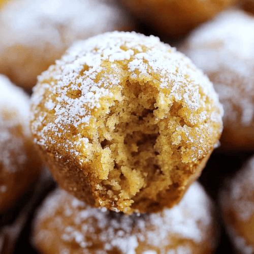 Mini Pumpkin Muffins