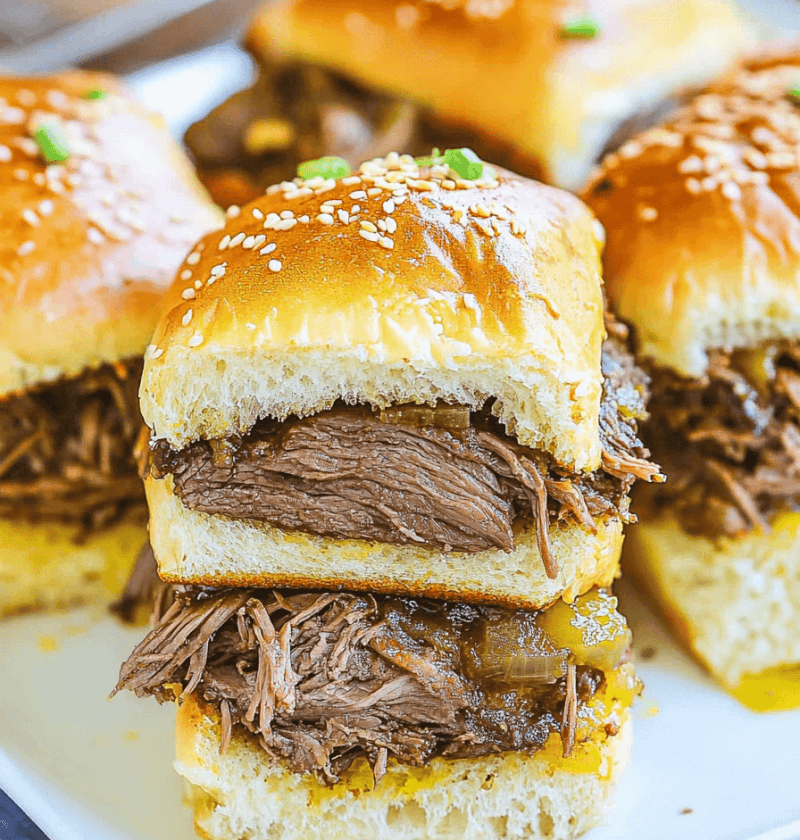 Mississippi Pot Roast Sliders