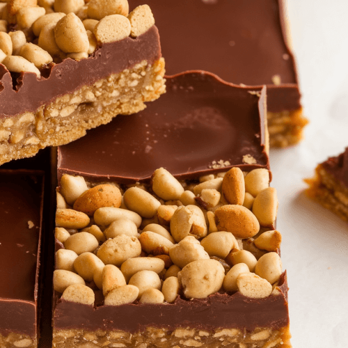 No Bake Homemade Crunch Bars