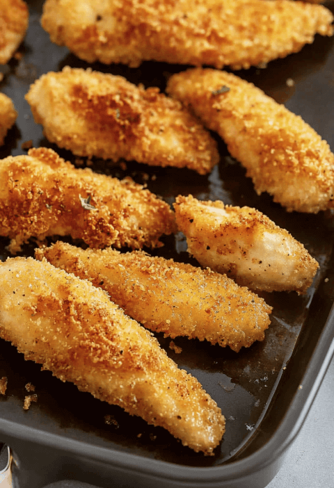Oven Fried Chicken Strips