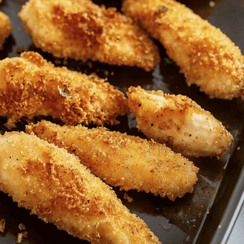 Oven Fried Chicken Strips