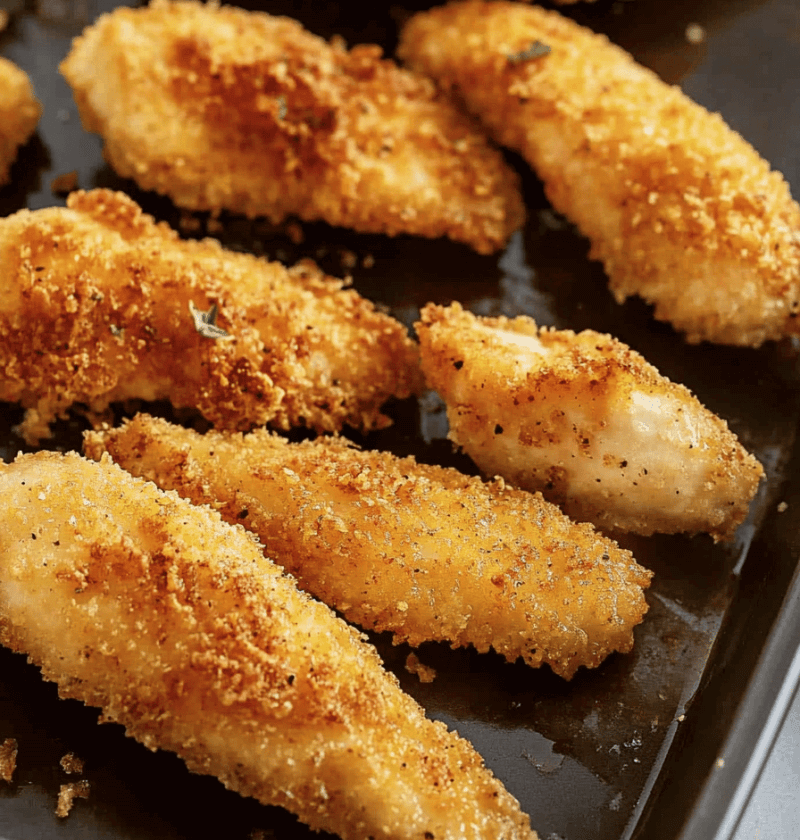 Oven Fried Chicken Strips