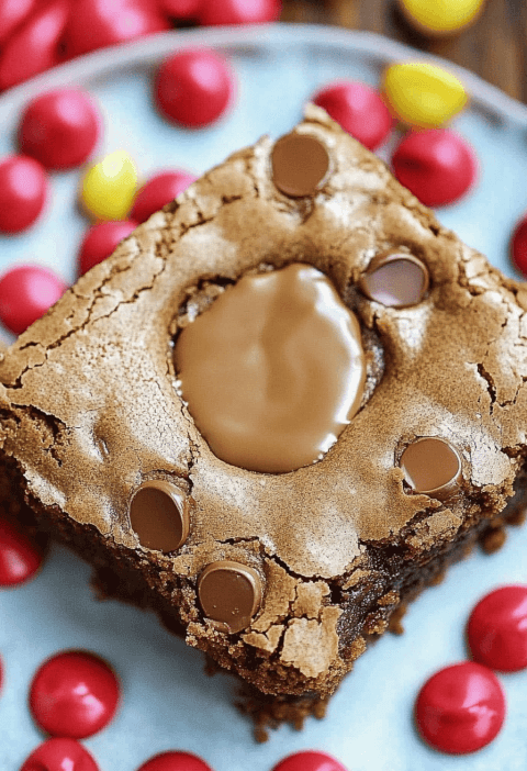 Peanut Butter Blondies Recipe