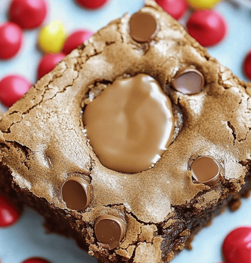 Peanut Butter Blondies Recipe