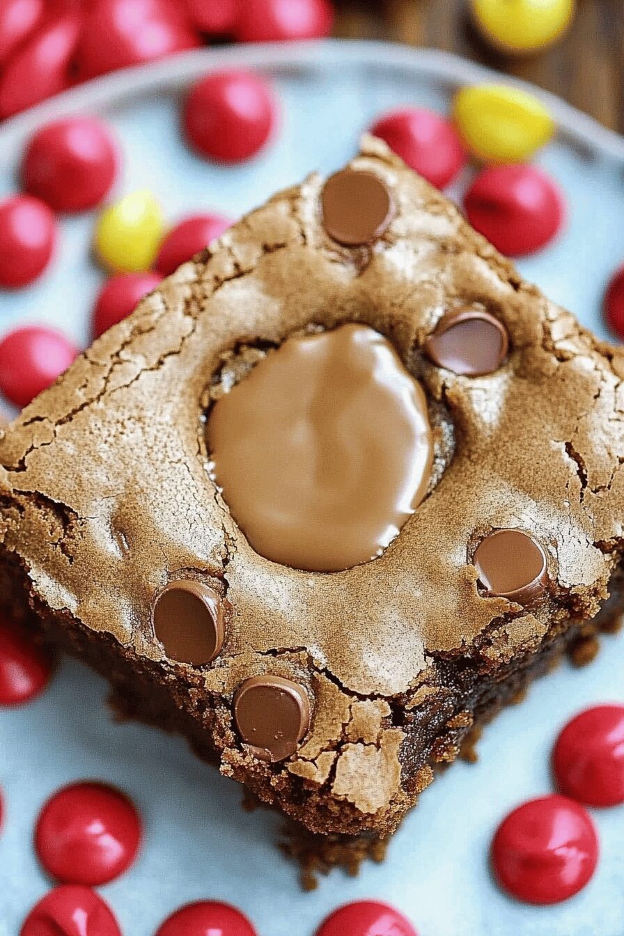 Peanut Butter Blondies Recipe