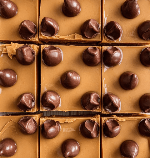 Peanut Butter Blossom Bars