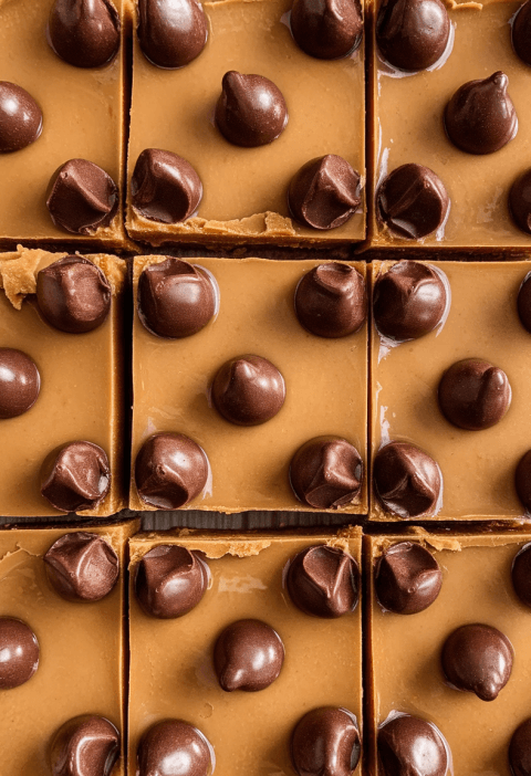 Peanut Butter Blossom Bars