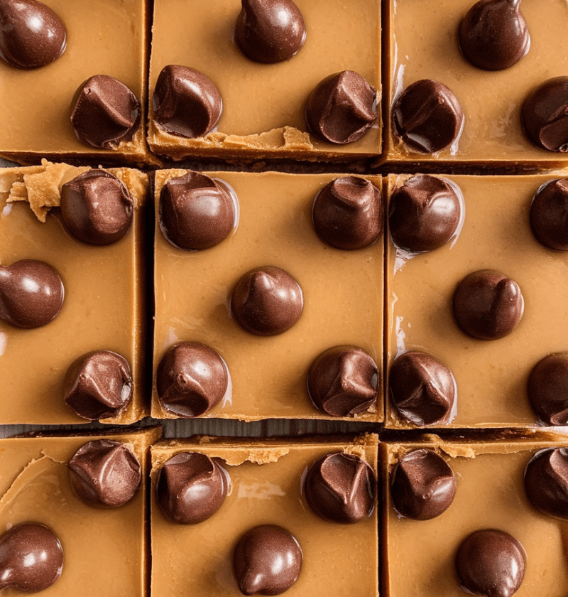 Peanut Butter Blossom Bars