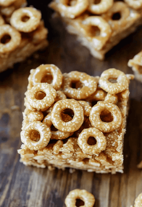 Peanut Butter Cheerio Bars