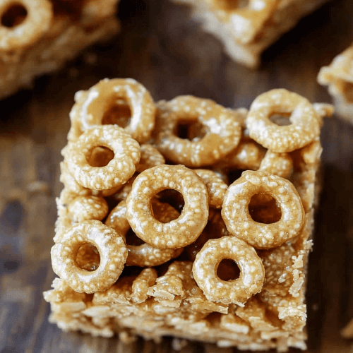 Peanut Butter Cheerio Bars