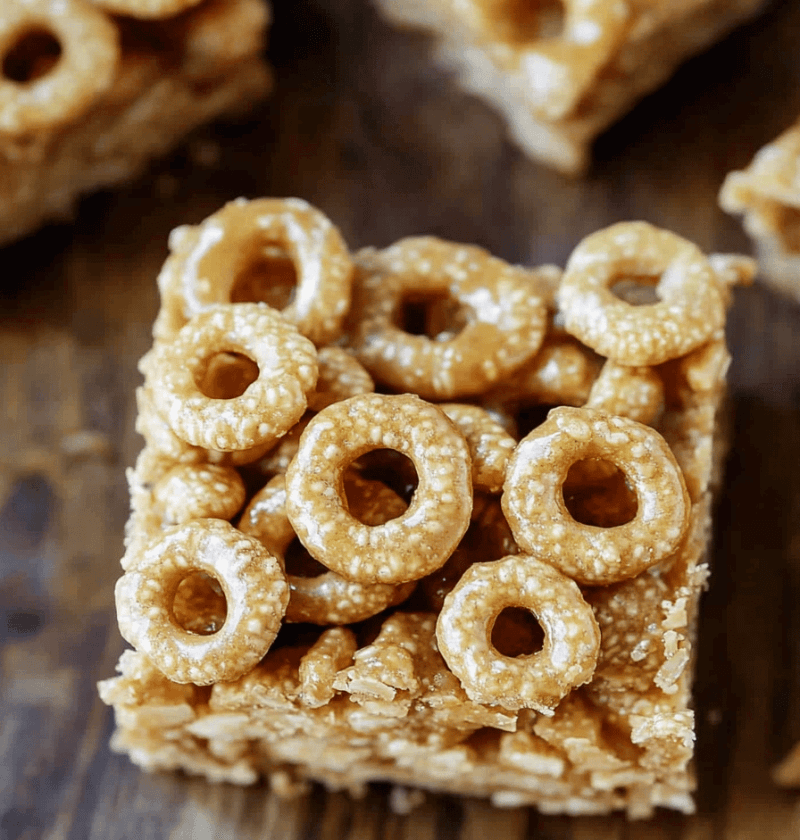 Peanut Butter Cheerio Bars