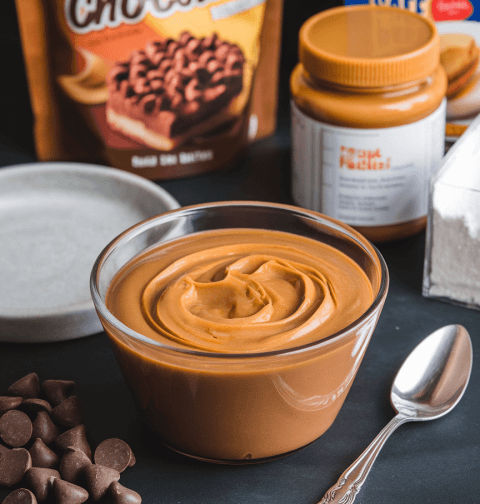 Peanut Butter Microwave Fudge