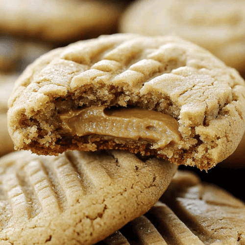 Peanut Butter Stuffed Cookies