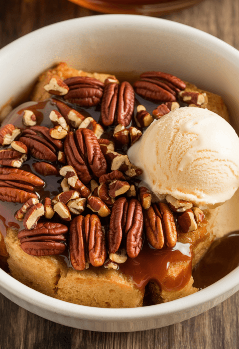 Pecan Pie Bread Pudding