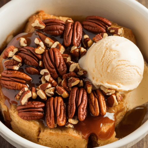 Pecan Pie Bread Pudding