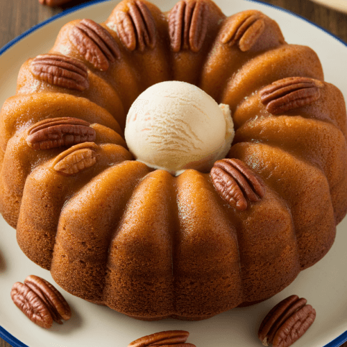 Pecan Upside Down Bundt Cake Recipe