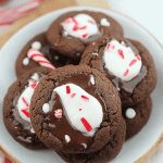 Peppermint Hot Chocolate Cookies