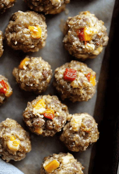 Pimento Cheese Sausage Balls