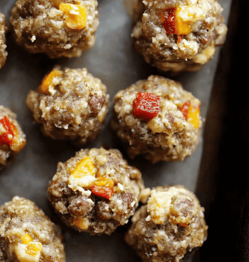 Pimento Cheese Sausage Balls