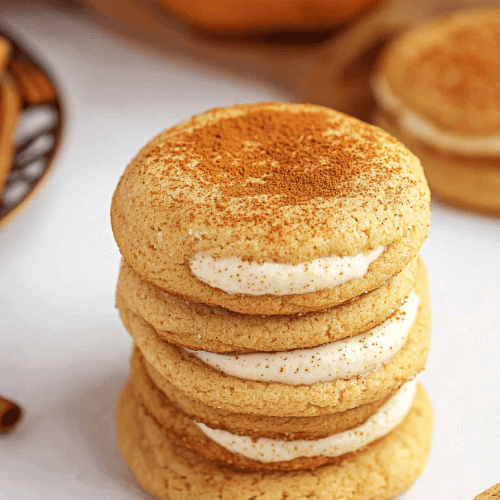 Pumpkin Cheesecake Cookies