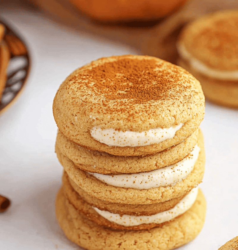Pumpkin Cheesecake Cookies