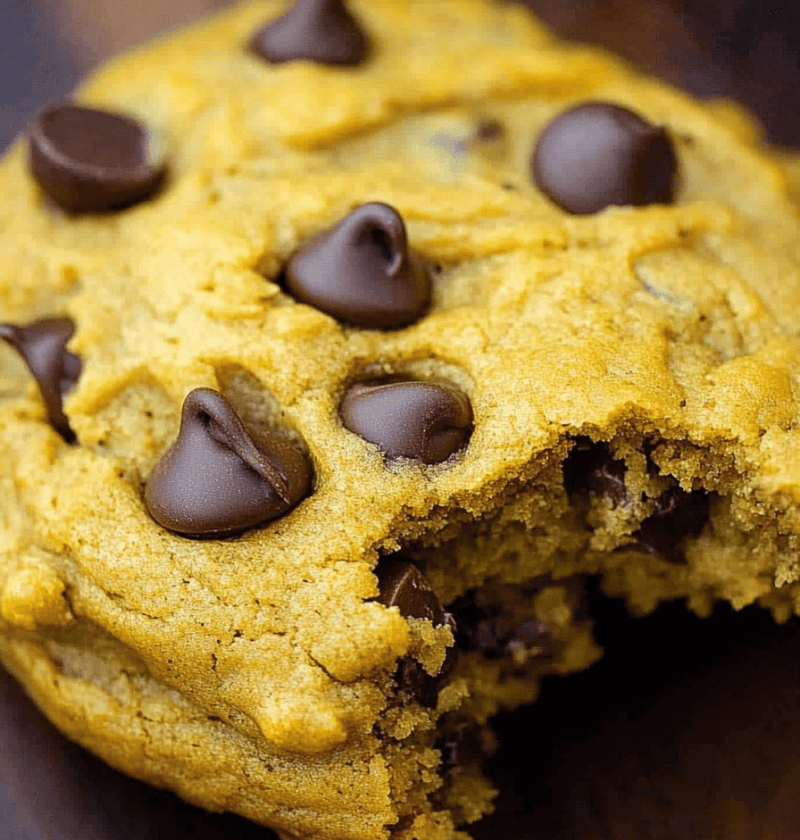 Pumpkin Chocolate Chip Cookies