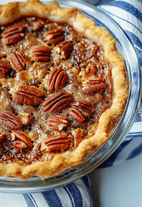 Pumpkin Pecan Pie