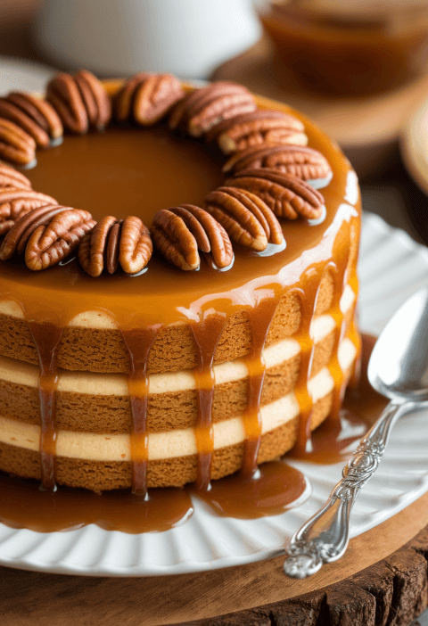 Salted Caramel Kentucky Butter Cake