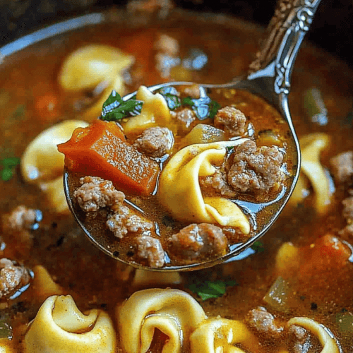 Sausage Tortellini Soup
