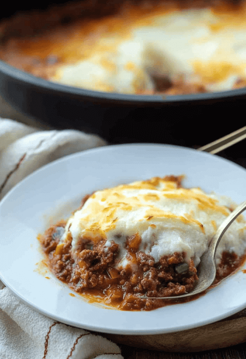 Sloppy Joe Shepherds Pie