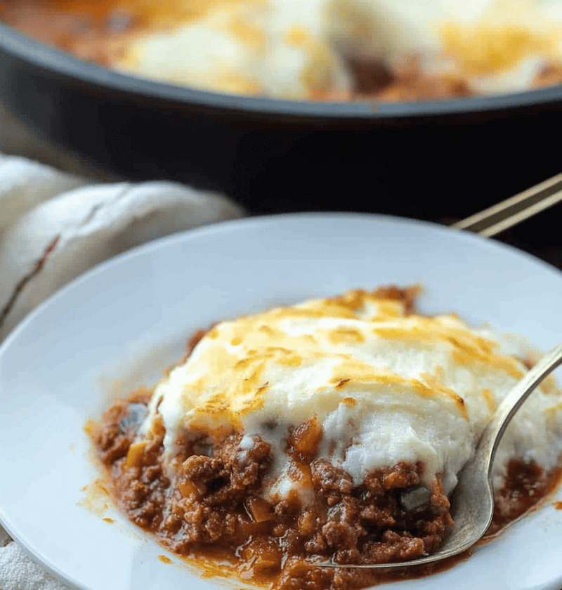 Sloppy Joe Shepherds Pie