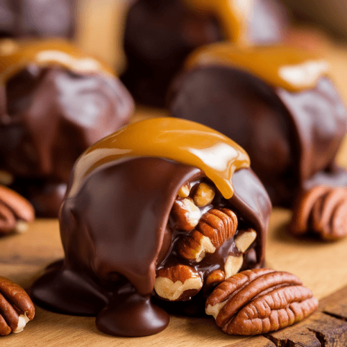 Slow Cooker Chocolate Turtles 2