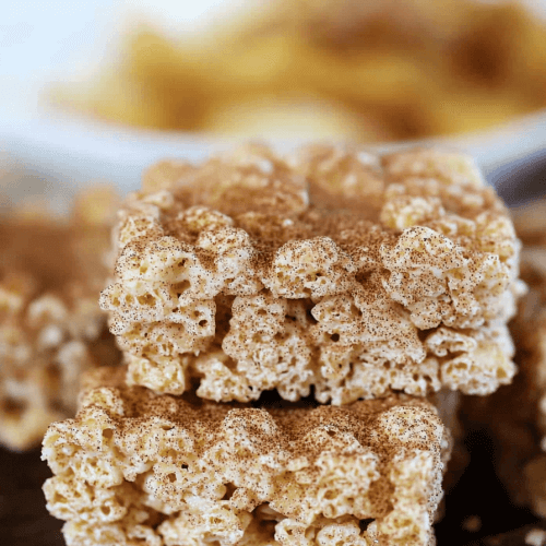 Snickerdoodle Rice Krispies Treats