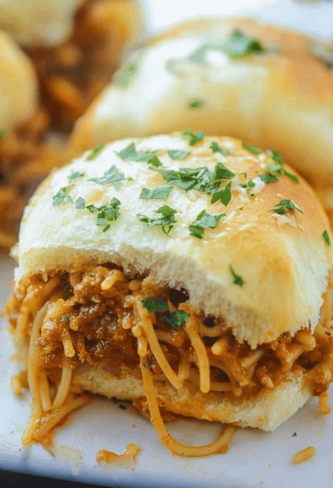 Spaghetti Sandwich